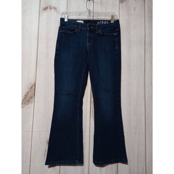 GAP Denim - Gap 1969 Jeans Ladies 25 Petite Dark Wash Long and Lean